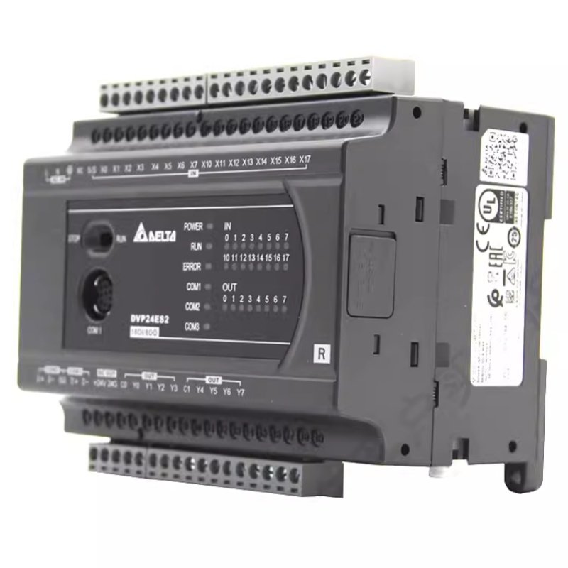 Delta ES2 Series PLC & PAC Controllers DVP16/24/32/40/60ES200R/DVP80ES200T/211T Dedicated Controllers