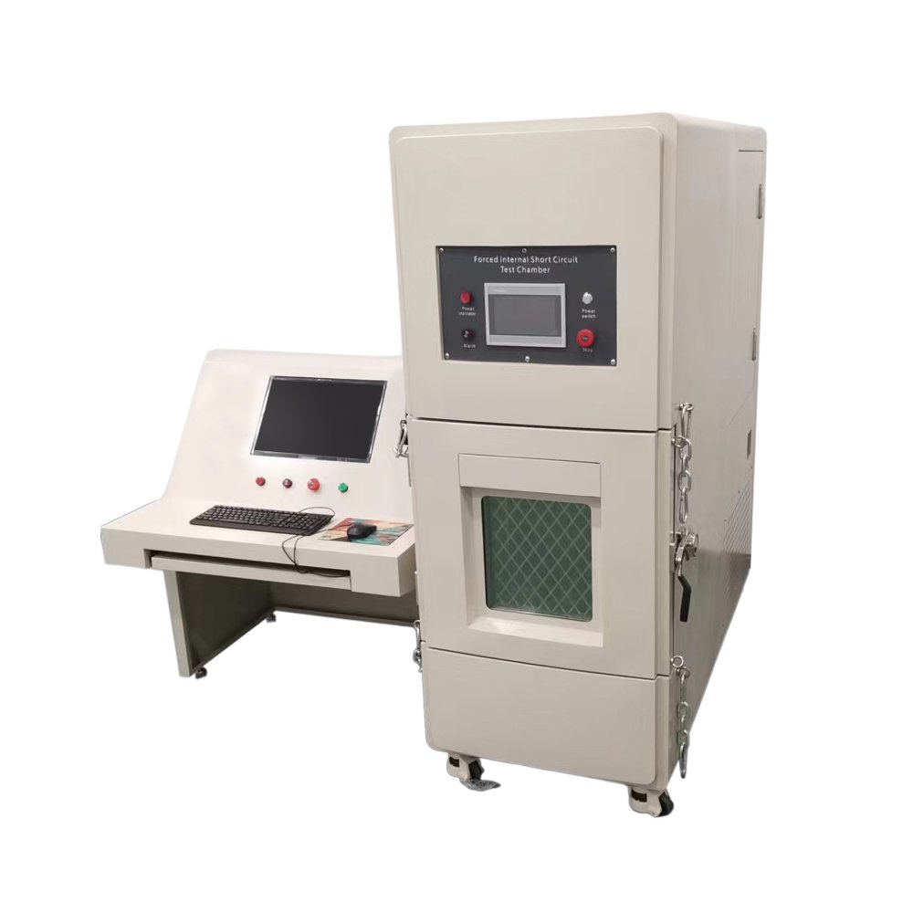 Custom PLC Control System Battery Short Circuit Tester Battery Forced Internal Short Circuit Testing Machine