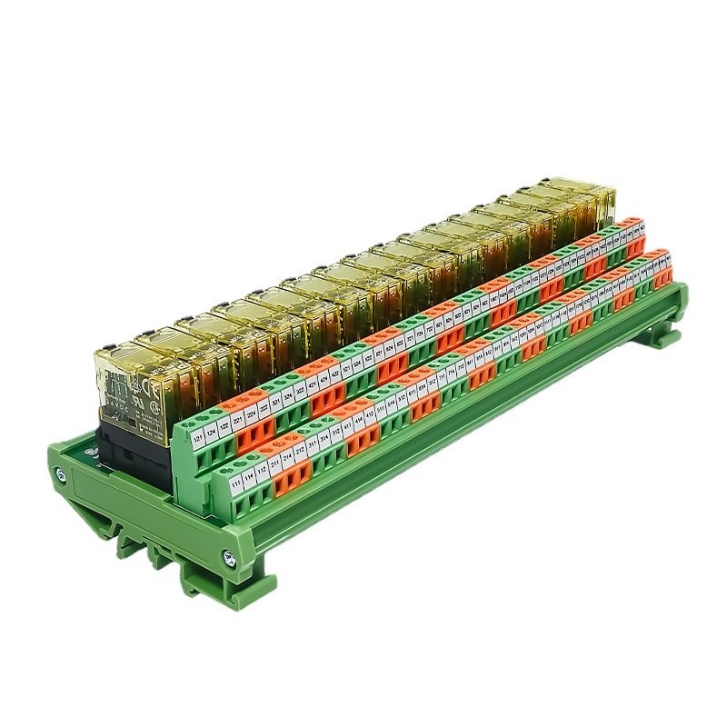Shimaide 24V Amplifier Board with Four Relay Outputs Two Normally Open Two Normally Closed for PLC PAC & Dedicated Controllers