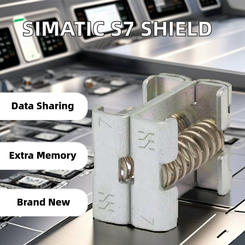 SIMATIC S7 6ES73905CA000AA0 Shield Terminal 1 Cable 4..13 mm Diameter 2 Units Per Packing Unit PLC PAC Dedicated Controllers