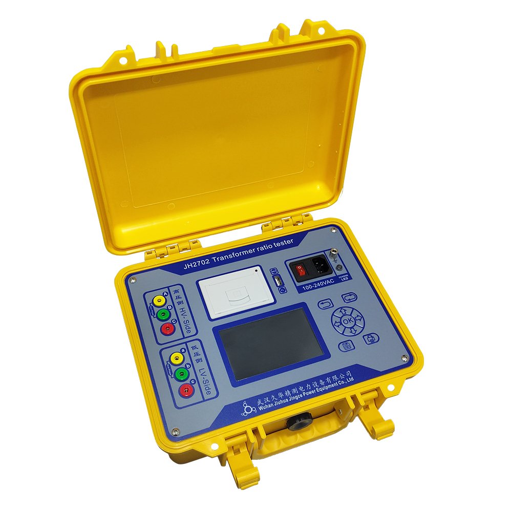 Battery In Spanish/English/Russian Turns Ratio Tester Set Automatic TTR Ratio Group Tester Instrument for Transformer Test