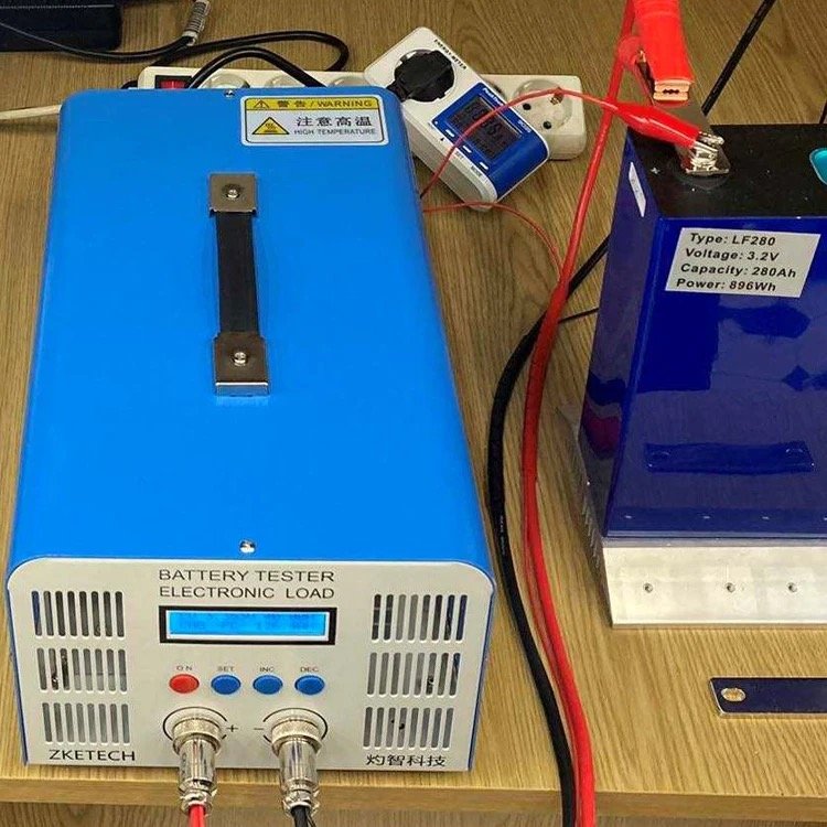 EU stock ZKETECH EBC-A40L Battery tester 5V 40A for solar street light