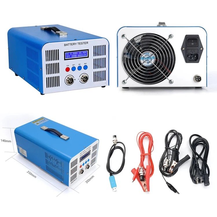 EU stock ZKETECH EBC-A40L Battery tester 5V 40A for solar street light