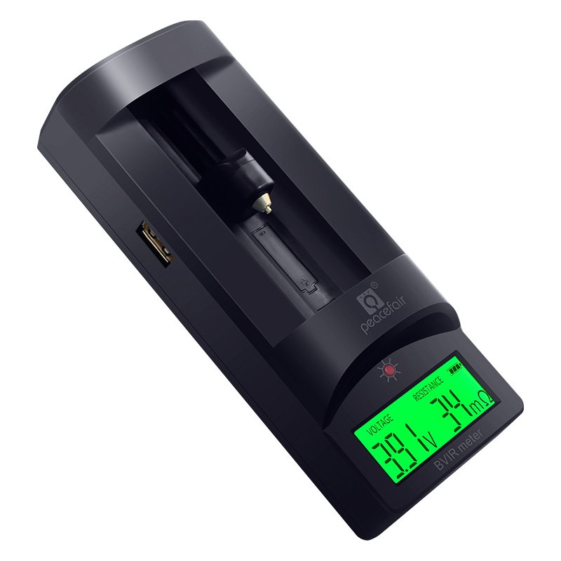 Peacefair High-Precision Digital Multifunctional 4-Line Kelvin Meter Tester USB 4 Wire Probe Pen DC Measures Battery Resistance