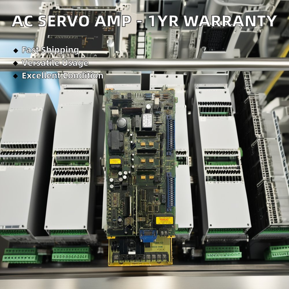 FANUC A20B-1003-0081 AC Servo Amplifier Excellent Condition Product Category PLC PAC Dedicated Controllers