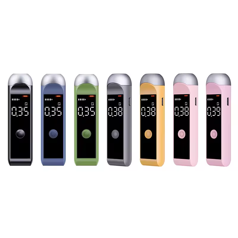 High Capacity Digital Breathalyzer Alcohol Tester Customizable OEM Car Breath Tester