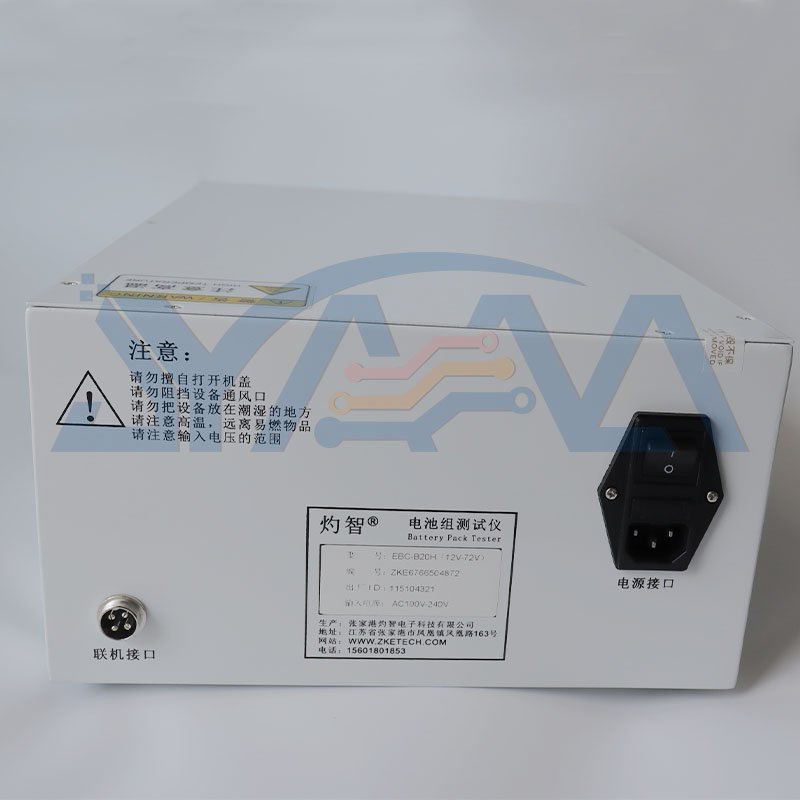 Zketech EBC-B20H 12V/24V/48V/60V/72V 20A Auto Charge Discharging Li lithium battery PACK capacity tester