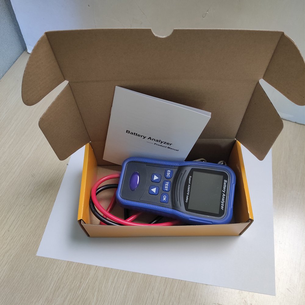 TM300 Lead Acid Flooded AGM GEL EFB Vehicles UPS Battery Tester for Car 12/24V Internal Resistance of Battery