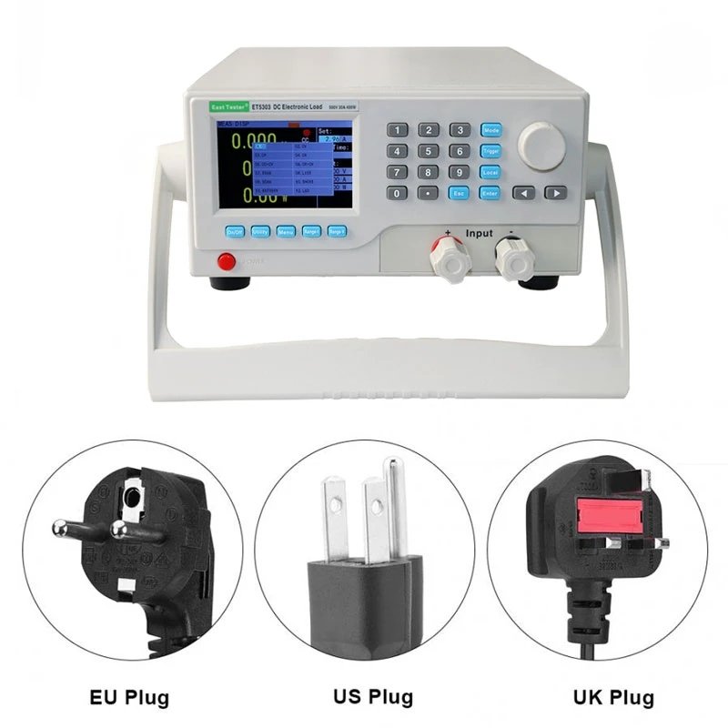 ET5303 400W 500V 30A USB RS232 Electronic DC Load Tester for power supply testing