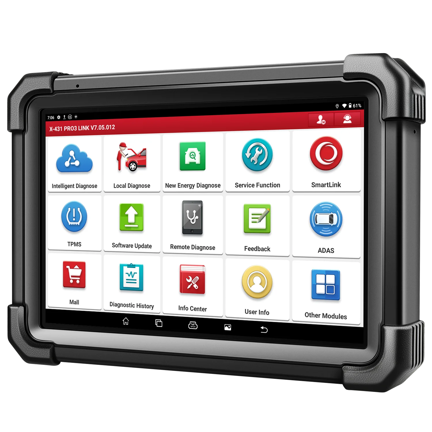 New Arrival LAUNCH X-431 PRO3S+ SmartLink HD 24v Heavy Duty Truck Diagnostic obd2 Scanner Tool