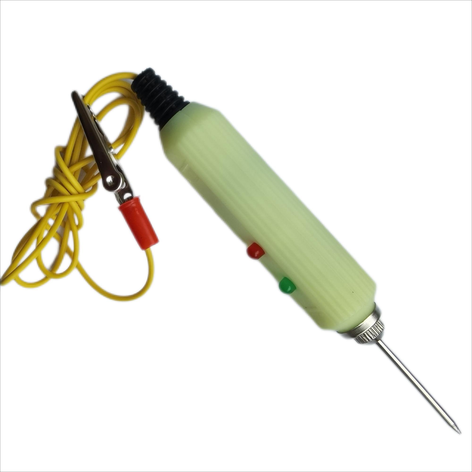2023 NEW PRODUCT Car cigar plug electric tester pin with alligator clip for Auto DC - 32V