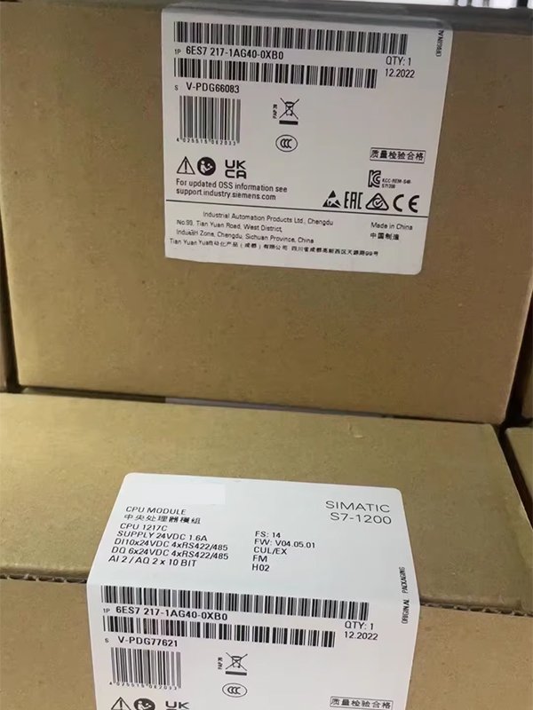 Brand New And Original SIMATIC S7-1200 PLC 1217C Compact CPU with DC/DC/DC 6ES7217-1AG40-0XB0 Dedicated Controllers & PACs
