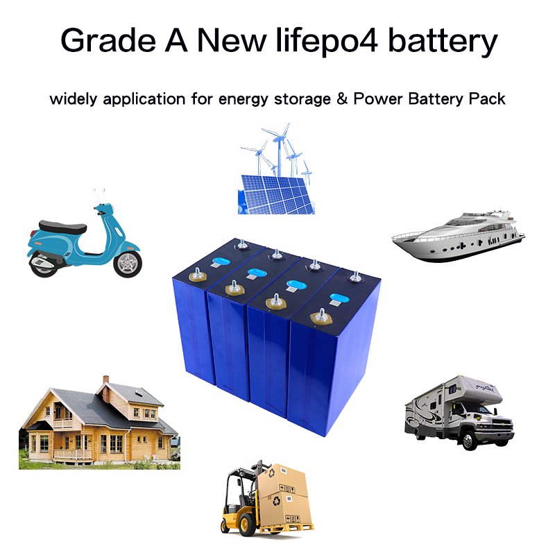 280Ah Lifepo4 3.2V 50Ah 100Ah 230Ah 280Ah 300Ah Batteries Solar Lifepo4 Battery Cell Lithium Ion Battery