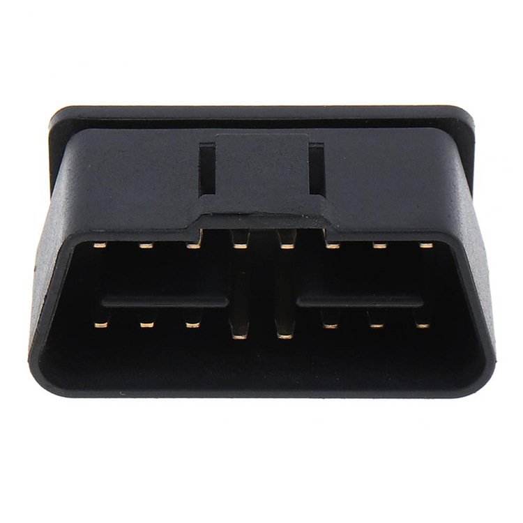 J1962 OBD OBD2 OBDII 16Pin Male Connector Plug with 90 Degree Pins