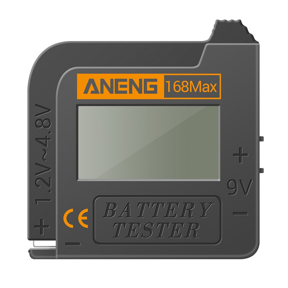 ODM/OEM Aneng 168 MAX 1.2V-4.8V/9V battery tester compact battery tester