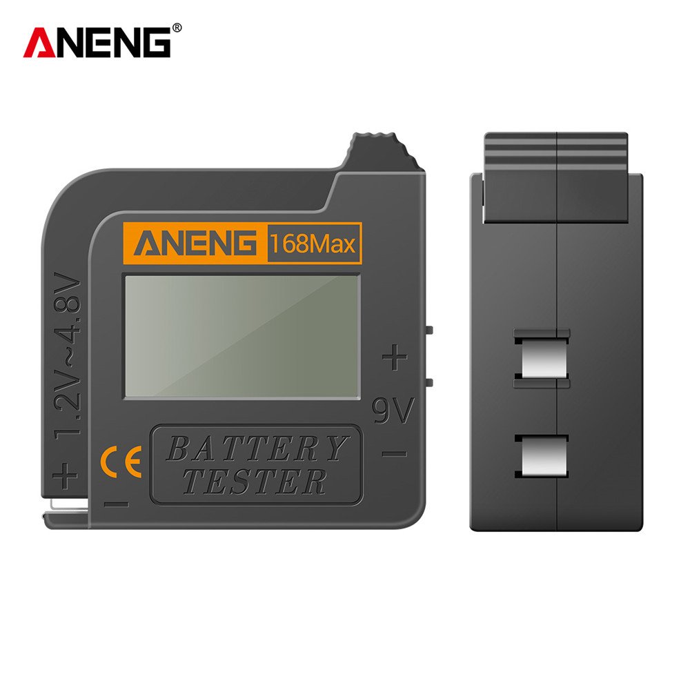 ODM/OEM Aneng 168 MAX 1.2V-4.8V/9V battery tester compact battery tester