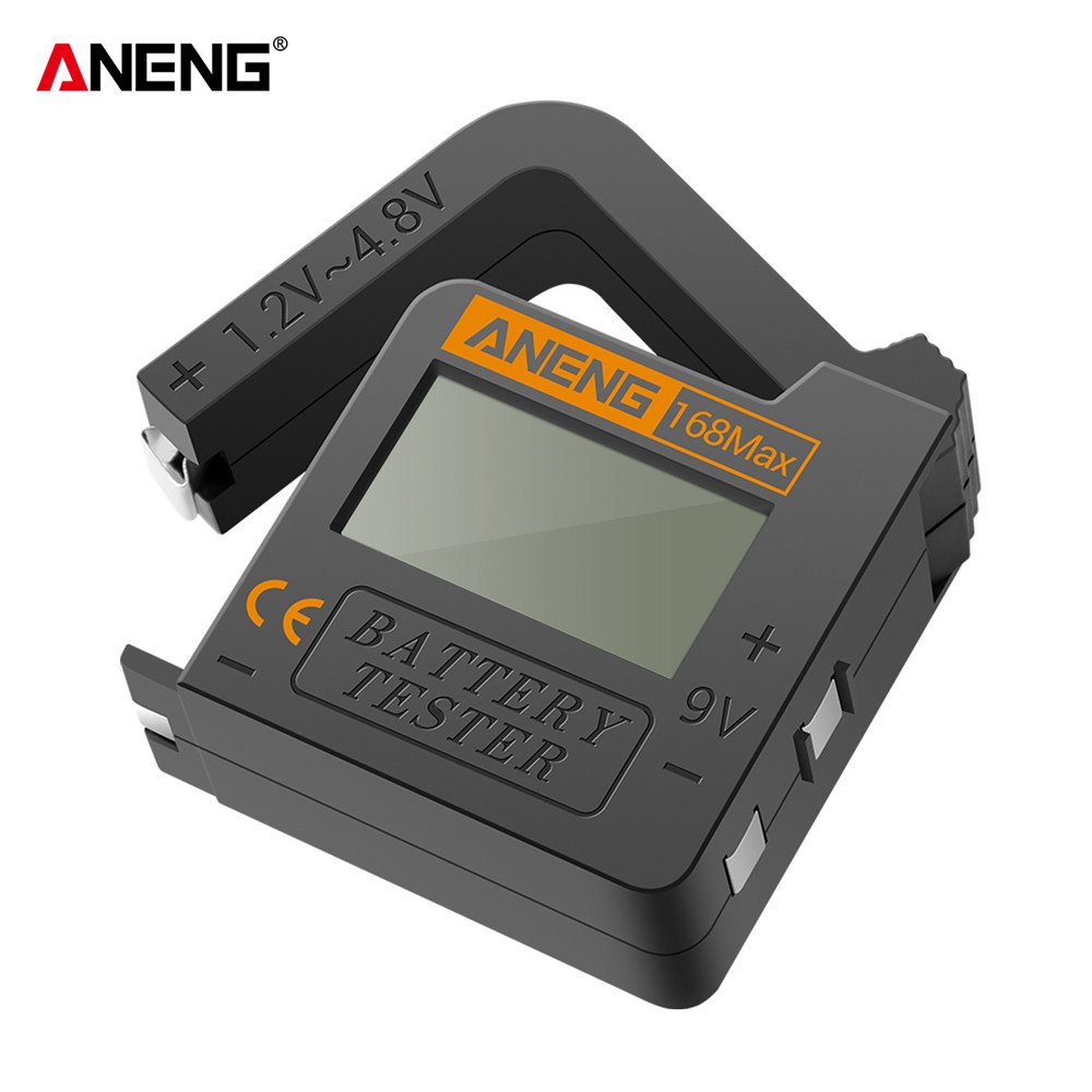 ODM/OEM Aneng 168 MAX 1.2V-4.8V/9V battery tester compact battery tester