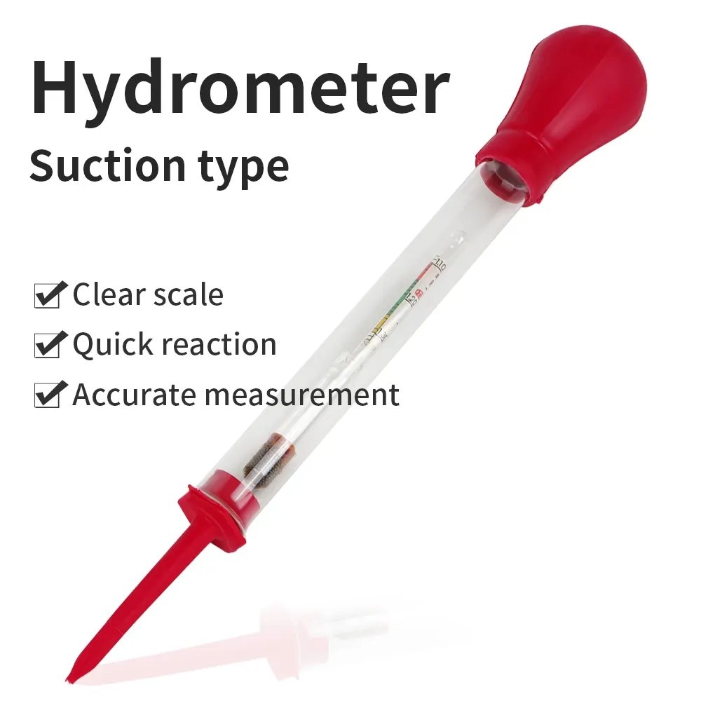 DTH-HY01 Battery Acid Hydrometer Measurement 1.100-1.300 Electrohydraulic Hydrometer Battery Tester Hydrometer