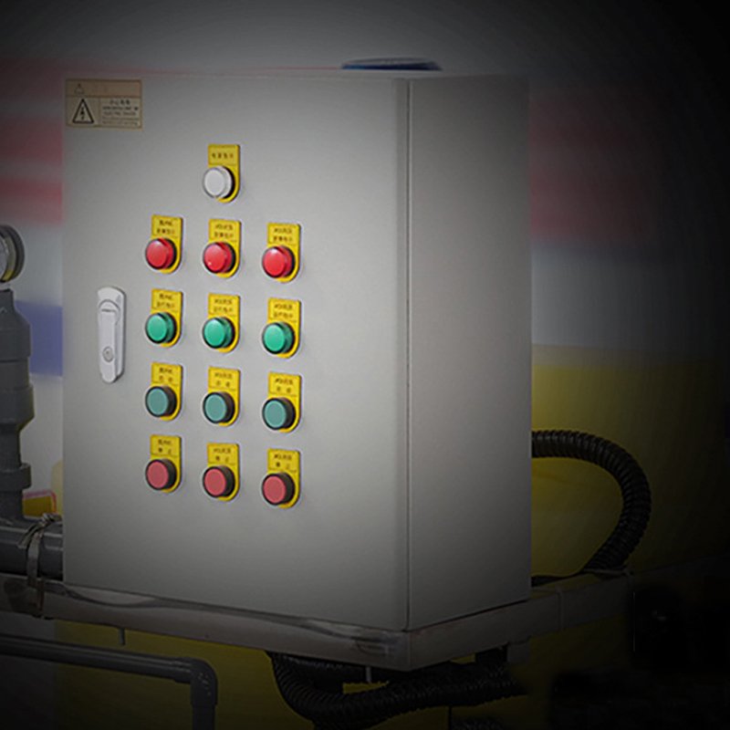 Integrated manufacturer water treatment scale inhibitor flocculant dosing system for liquid dosing