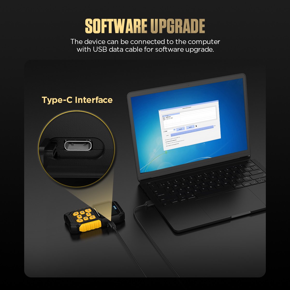 BT460 12v 24v Analyzer Equipment Online Diagnostic Kits Laptop Auto Charging Starting System Battery Test Machine