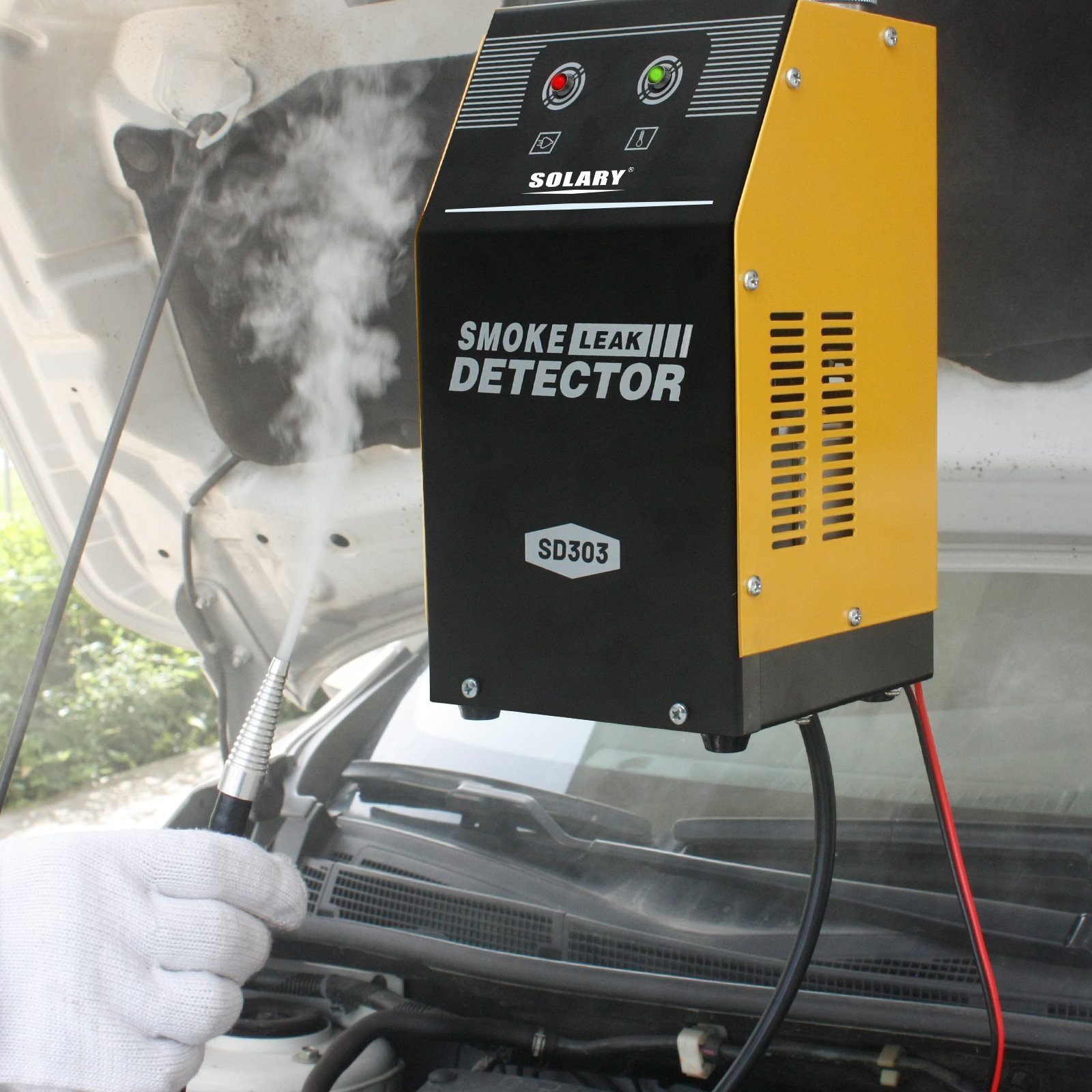 SD303 Car Smoke Leak Detector EVAP Diagnostic Tool Vacuum Tester Pipe Leakage Analyzer Auto car smoke leak detector tester