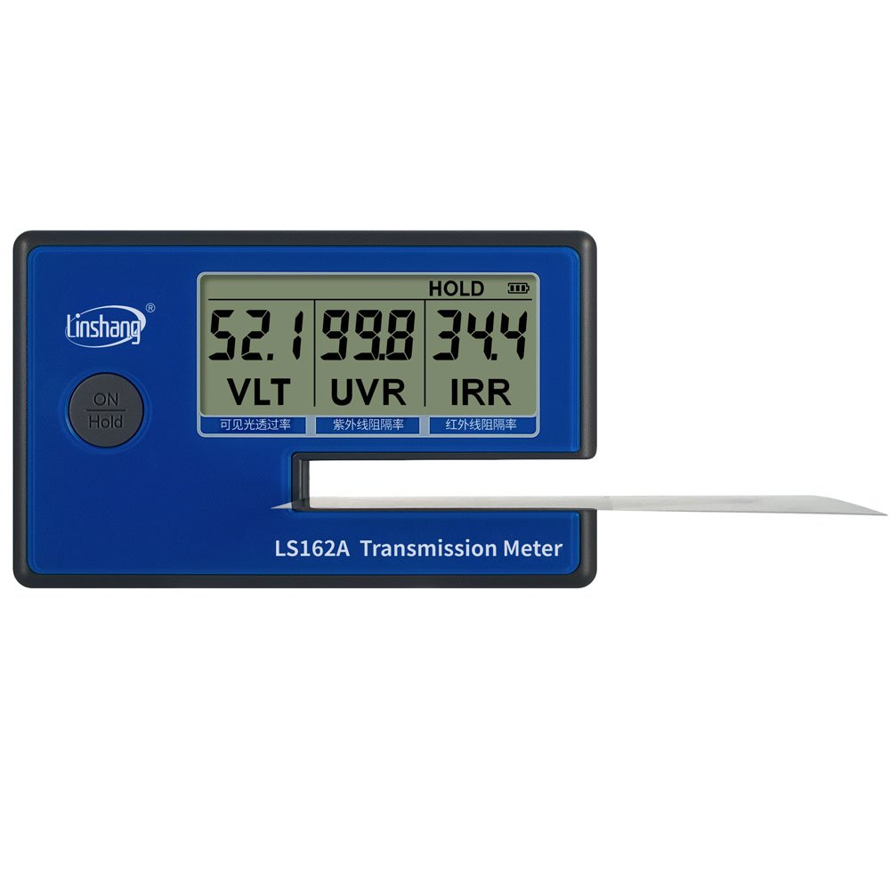 Linshang LS162A professional light transmission meter light transmittance tester window tint measuring device