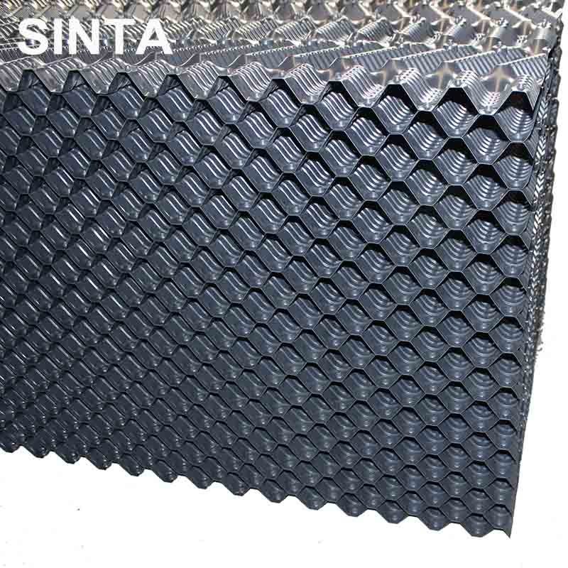 OF21MA Anti-Fouling Fill Offset-fluted film packs for HVAC cooling towers