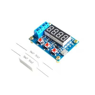 ZB2L3 Battery Tester LED Digital Display 18650 Lithium Battery Power Supply Test Resistance Capacity Discharge Meter