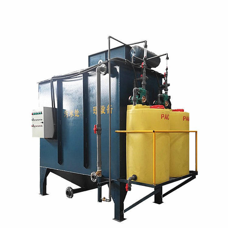 Custom Wastewater Treatment System PAC PAM NaOH Dosing Equipment PE Plastic Tank Compact Storage Mix Chemical Dosing Machine