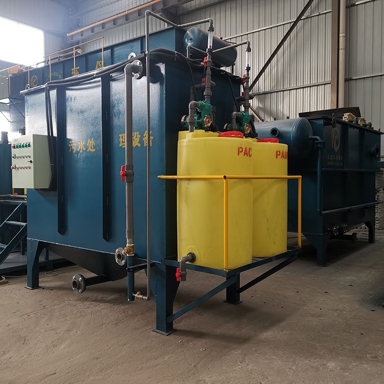 Custom Wastewater Treatment System PAC PAM NaOH Dosing Equipment PE Plastic Tank Compact Storage Mix Chemical Dosing Machine