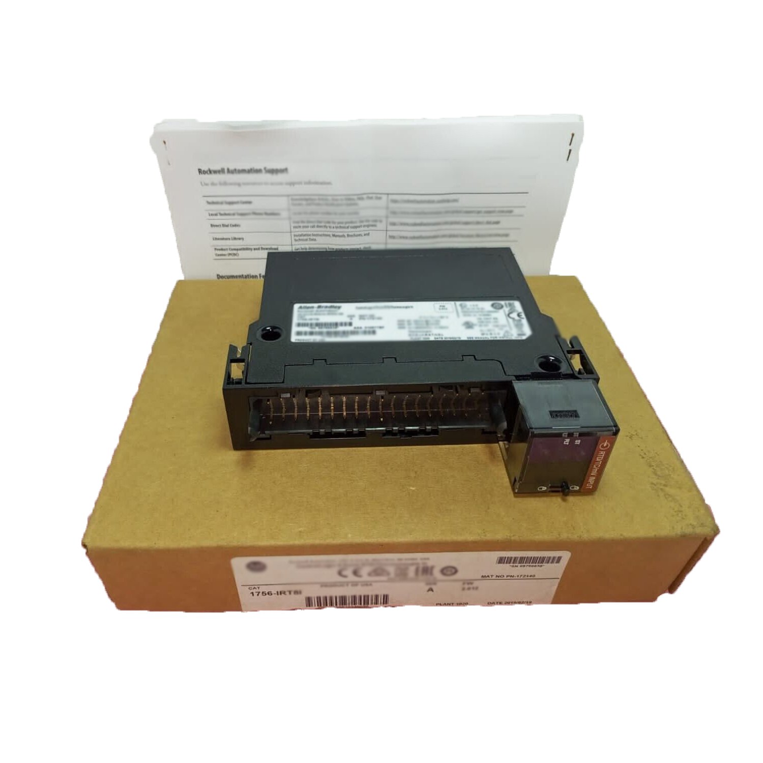 In Stock 100% New Original control program plc 1756-irt8i 1756-cjc motion control plc 1756-irt8i