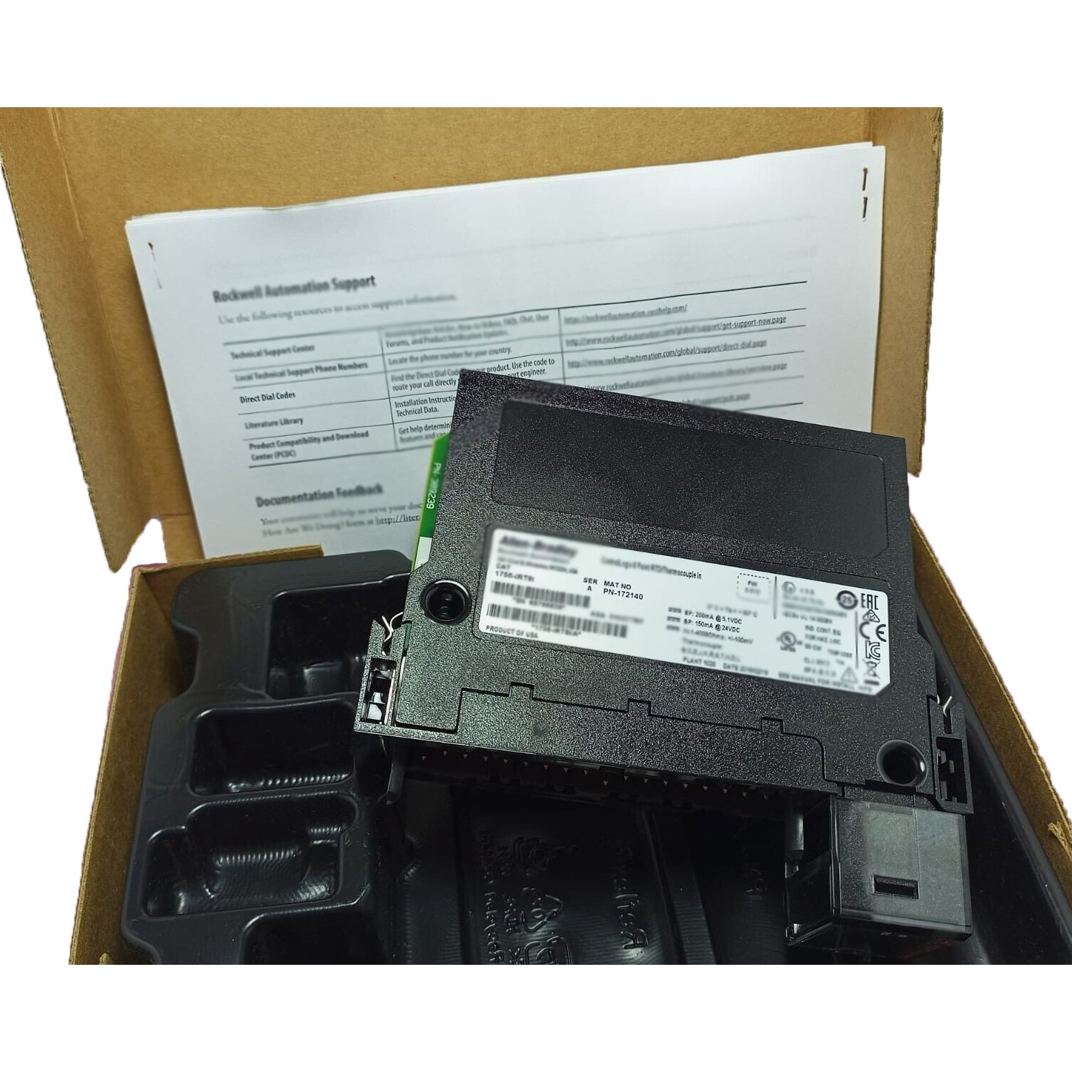 In Stock 100% New Original control program plc 1756-irt8i 1756-cjc motion control plc 1756-irt8i