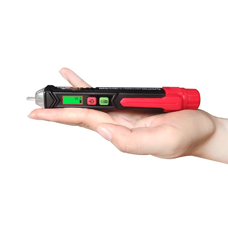 HT100 Non-contact Test Pencil Volt Current LCD Screen Electric Detector Voltage/Phase Sequence Tester