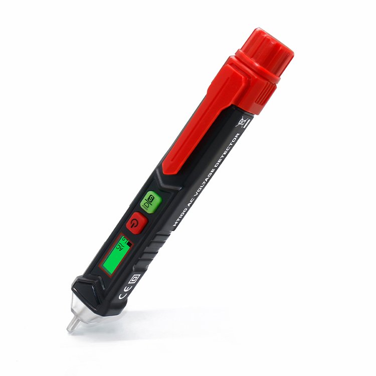 HT100 Non-contact Test Pencil Volt Current LCD Screen Electric Detector Voltage/Phase Sequence Tester