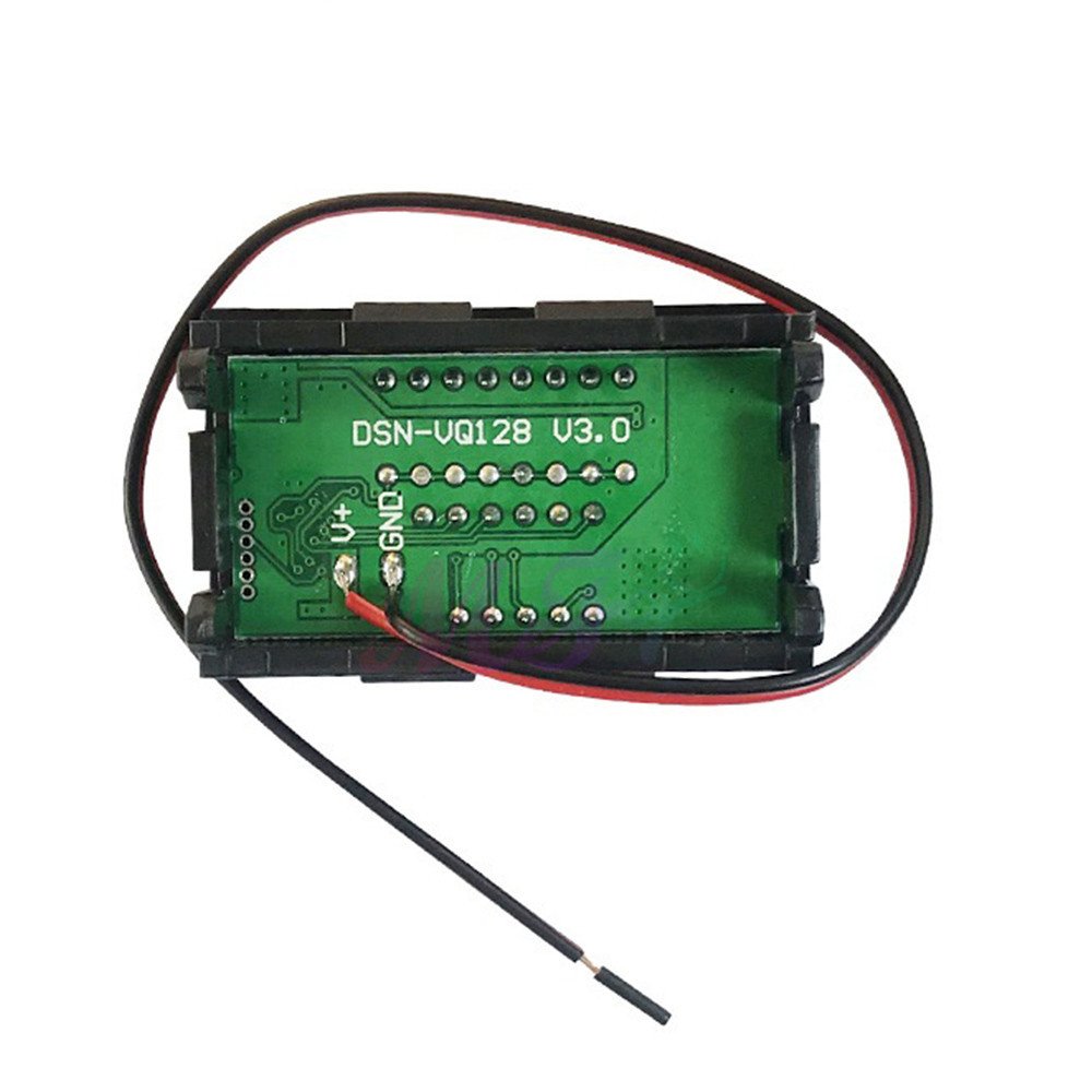Car Battery Charge Level Indicator 12V 24V 36V 48V 60V 72V Lithium Battery Capacity Meter Tester Display LED Tester Voltmeter