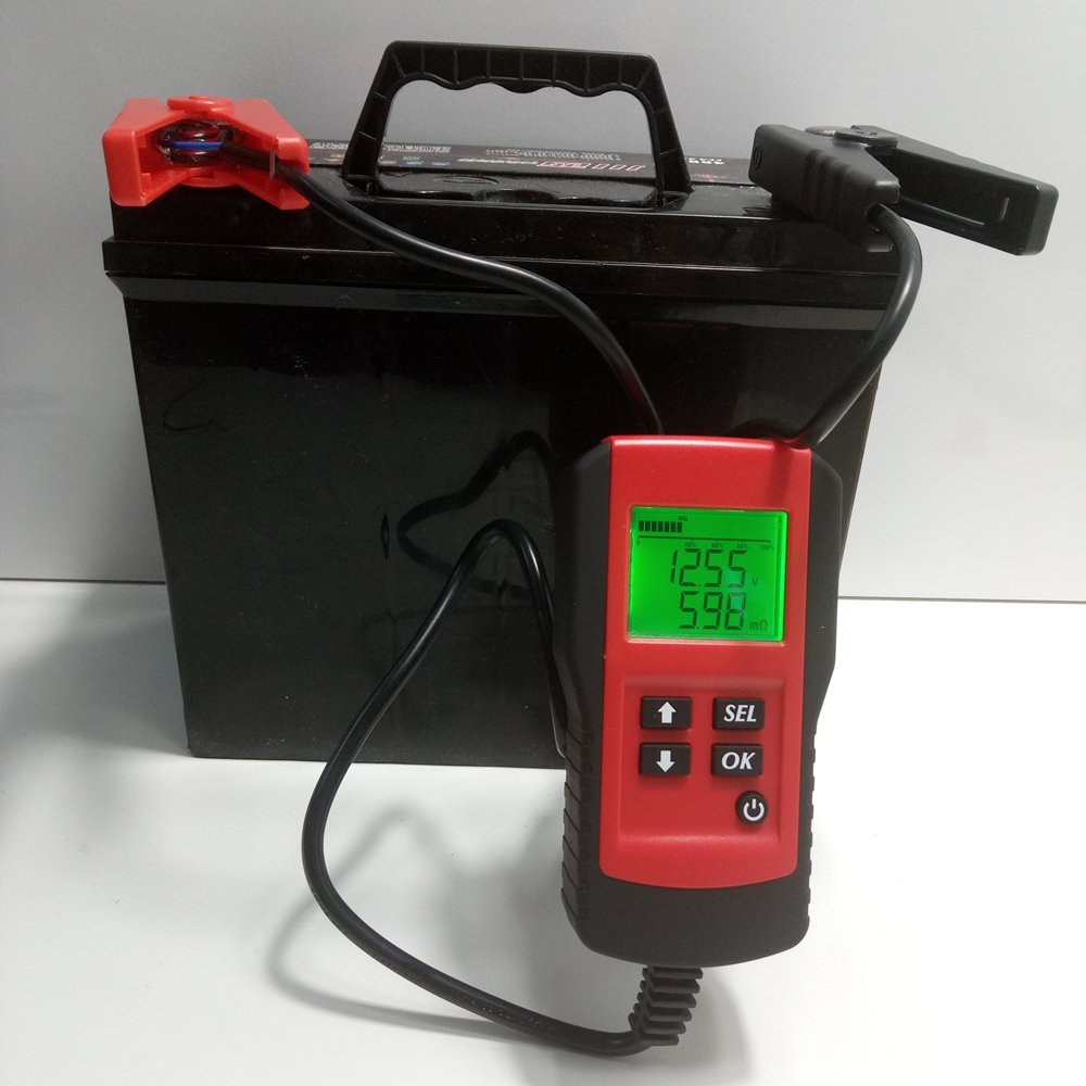 12V Automotive Battery Tester Car Battery Analyzer Voltage Resistance CCA Value and Battery condition Analyzer AE300