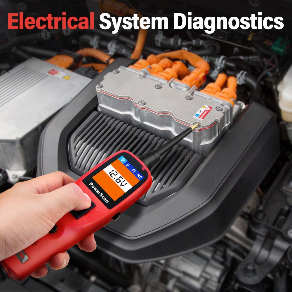 Original Autel Powerscan Ps100 Auto Electrical Systems diagnostic scanner obd2 diagnostic tools For All Cars autel Altar PS100