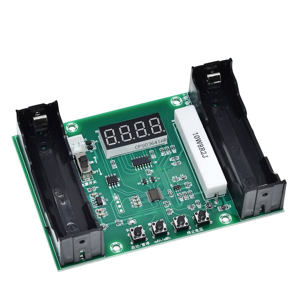 TZT XH-M240 18650 lithium battery Capacity tester maH mwH digital discharge electronic load battery monitor
