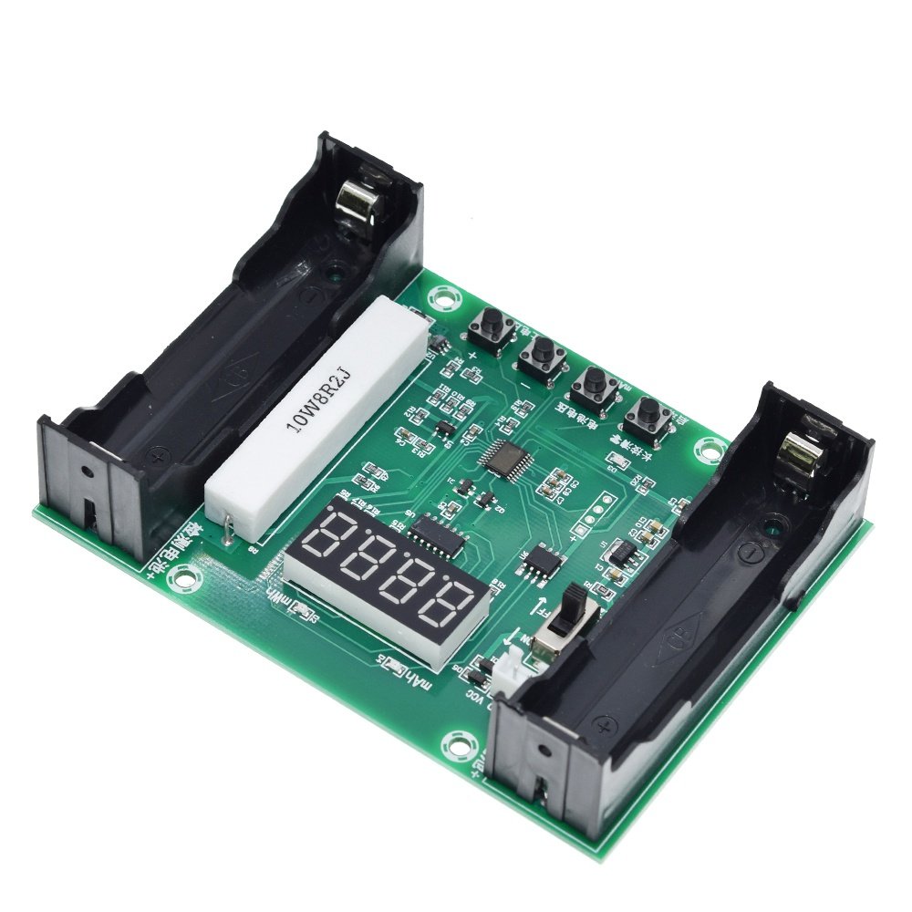 TZT XH-M240 18650 lithium battery Capacity tester maH mwH digital discharge electronic load battery monitor