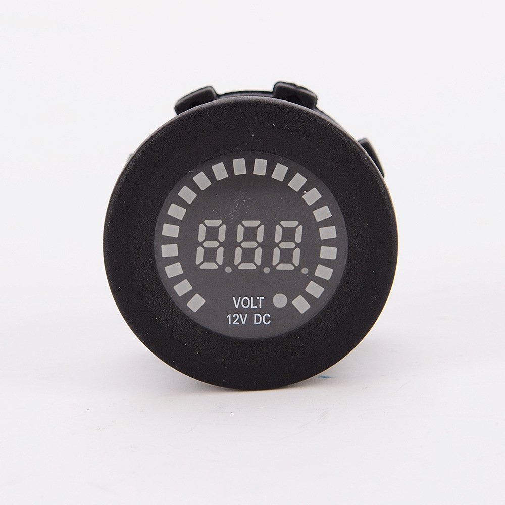 Auto Ship DC 12V digital Voltage meter and Battery level tester