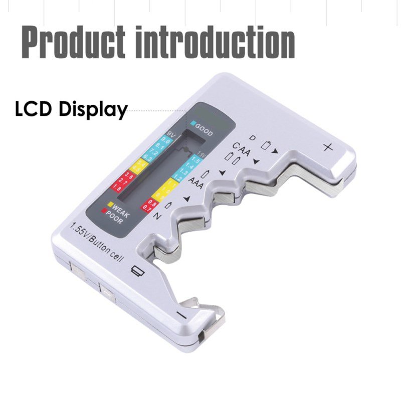 LCD battery tester Battery power tester BT886