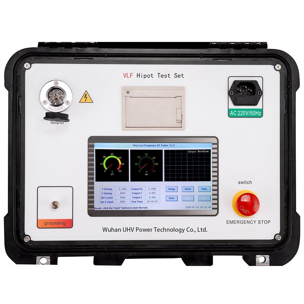 B VLF-80kV 60kV VLF AC Withstand High Voltage Tester/ VLF Hipot Test Cable Tester