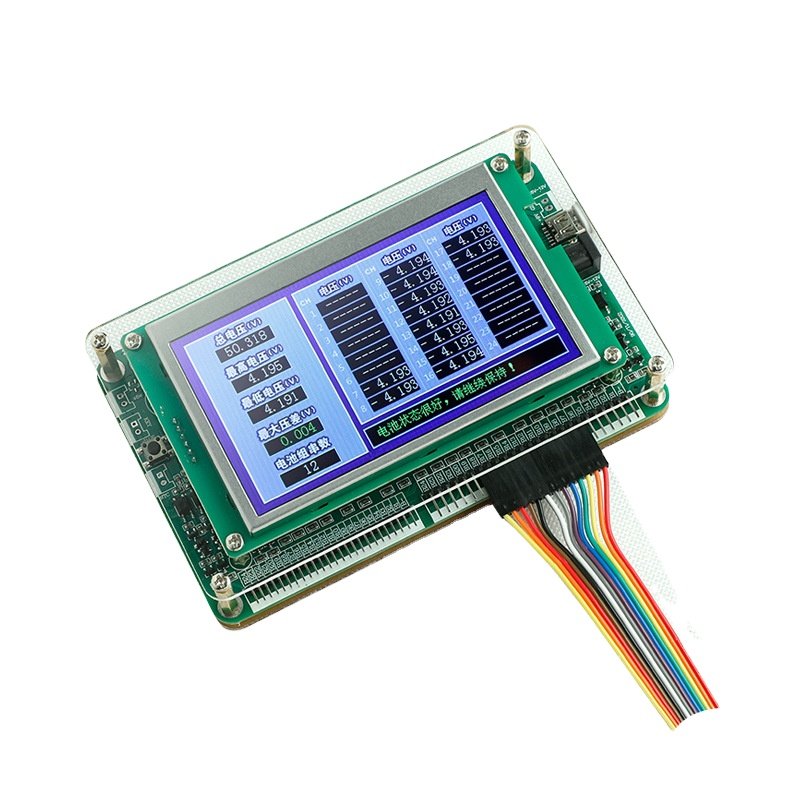 Efficient maintenance and inspection tool for single cell voltage tester of 1-24 series battery packs - Pressure difference dete