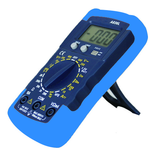 Low price digital multimeter A830L with Backlight Battery Tester. meter digital ,multimetro,smart multimeter,multi meter