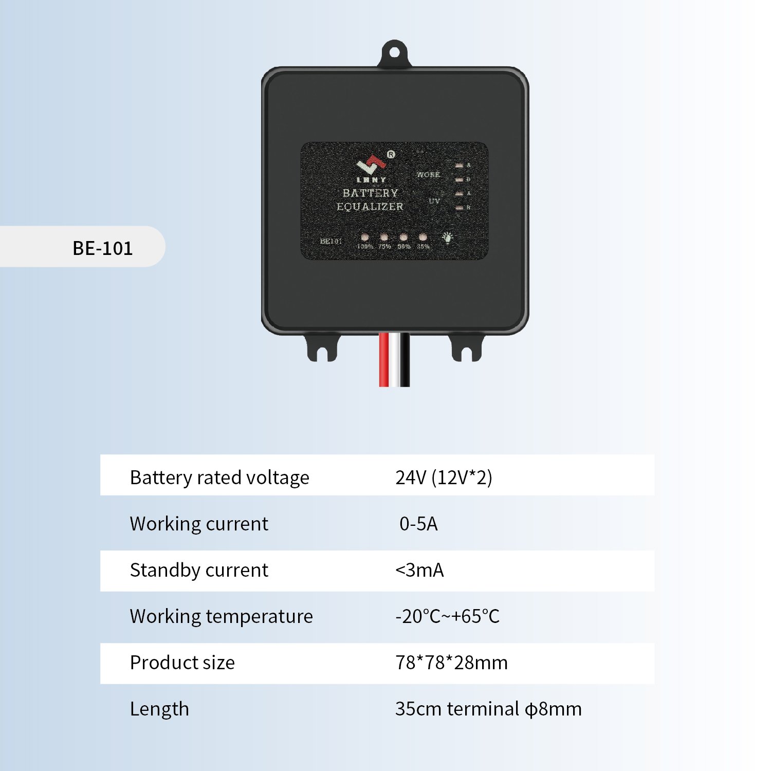 Car battery equalizer to extend the battery life of the electric car battery of the golfcar repair the battery capacity