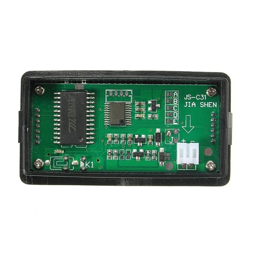 Surface Waterproof GY-6D LCD Display Voltmeter Power Lead-Acid Lithium Battery Capacity Tester Battery Level Indicator 12V24V36V