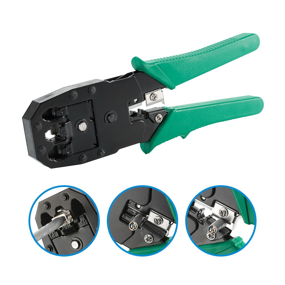 Professional networking tool kit ( Cable Tester Crimping Tool RJ45/RJ11/RJ12& type of Coaxial Stripping tools )