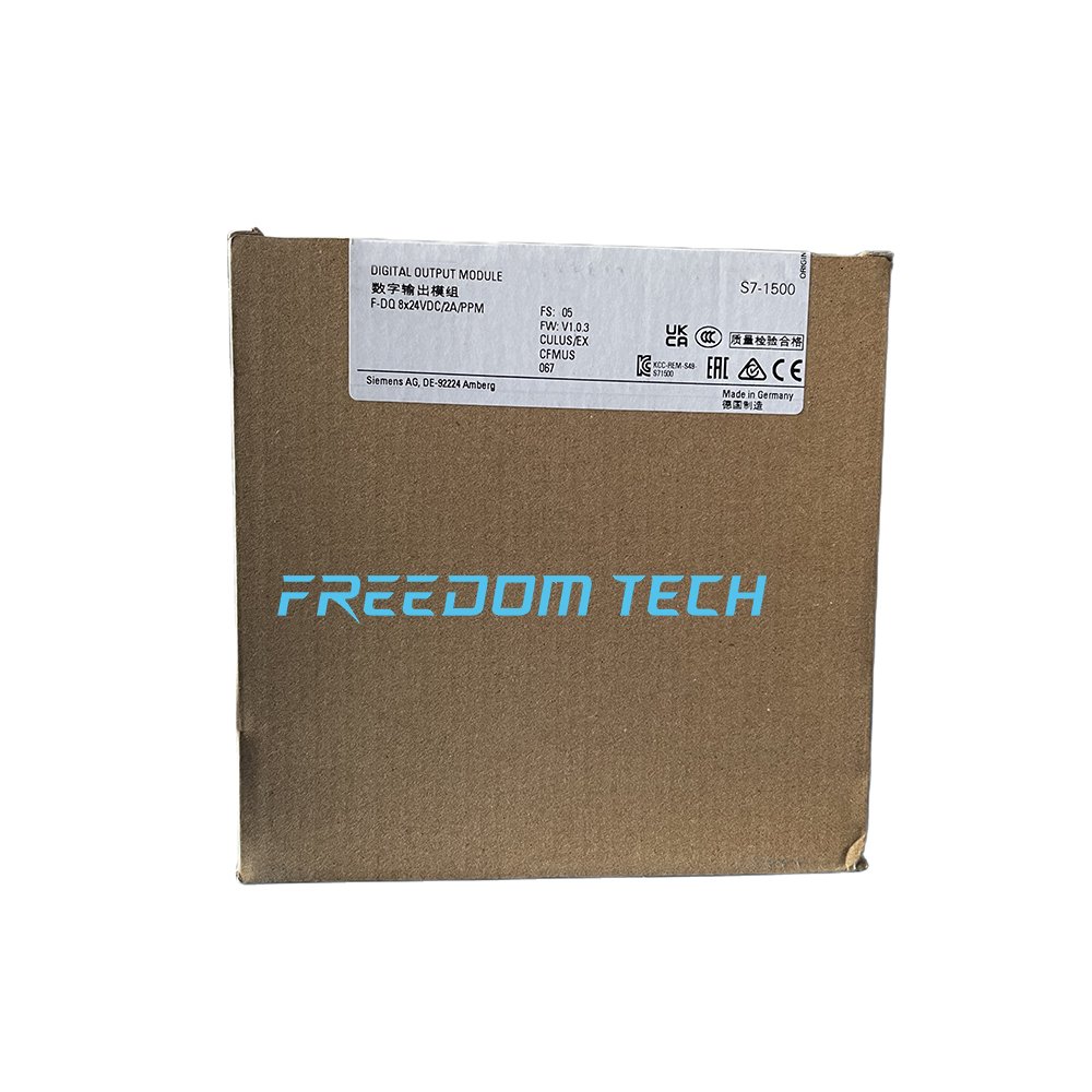 New high quality S7-1500 PLC Digital Output Module F-DQ 8x 24VDC2APPM PROFIsafe 6ES7526-2BF00-0AB0 for PLC PAC & Dedicated