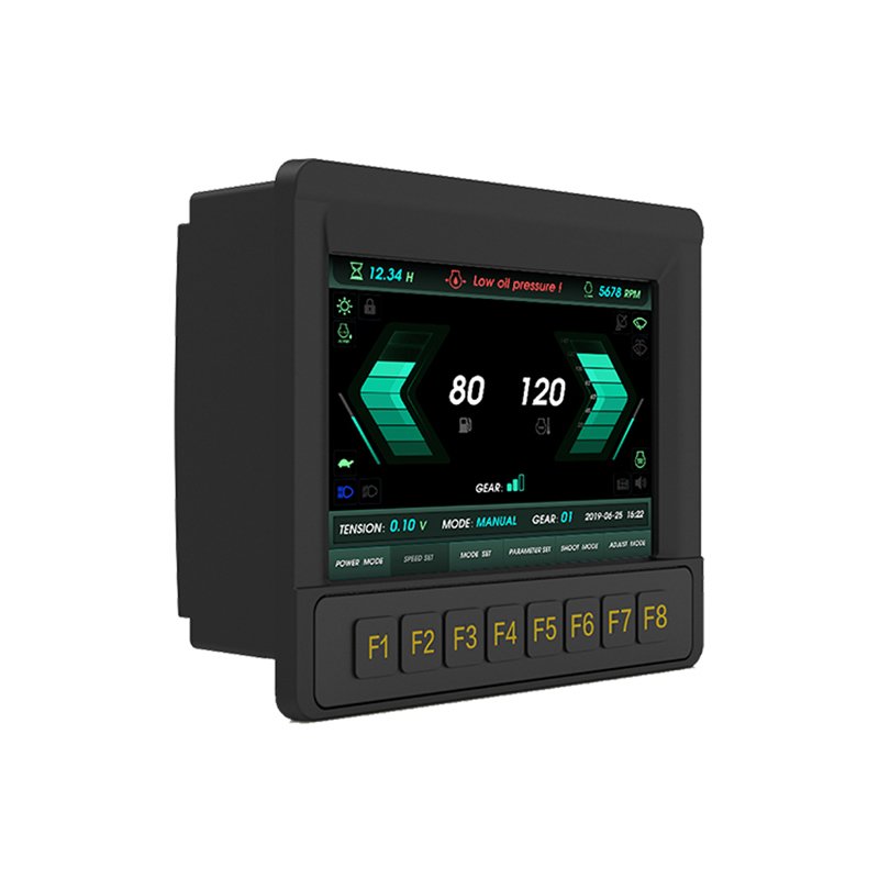 Wholesale Large Order Quantity 7 Inch Lcd Dashboard Auris Loader Instrument Panel Excavator Touch Digital Display