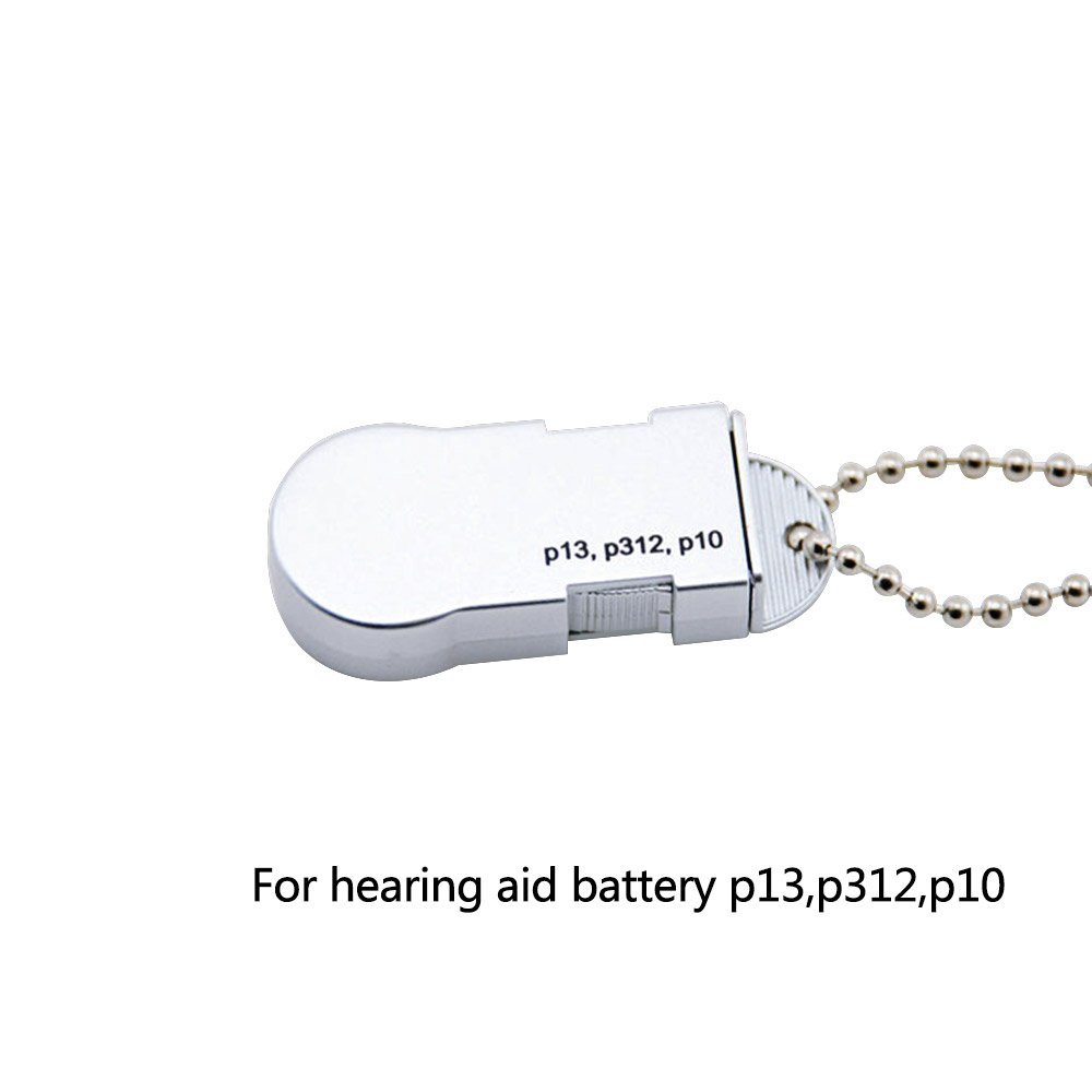 Twin pack battery case waterproof Hearing Aid Battery Holder
